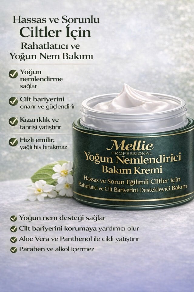 Se.def ve Eg.za.ma Karşıtı Yoğun Nemlendirici Bakım Kremi