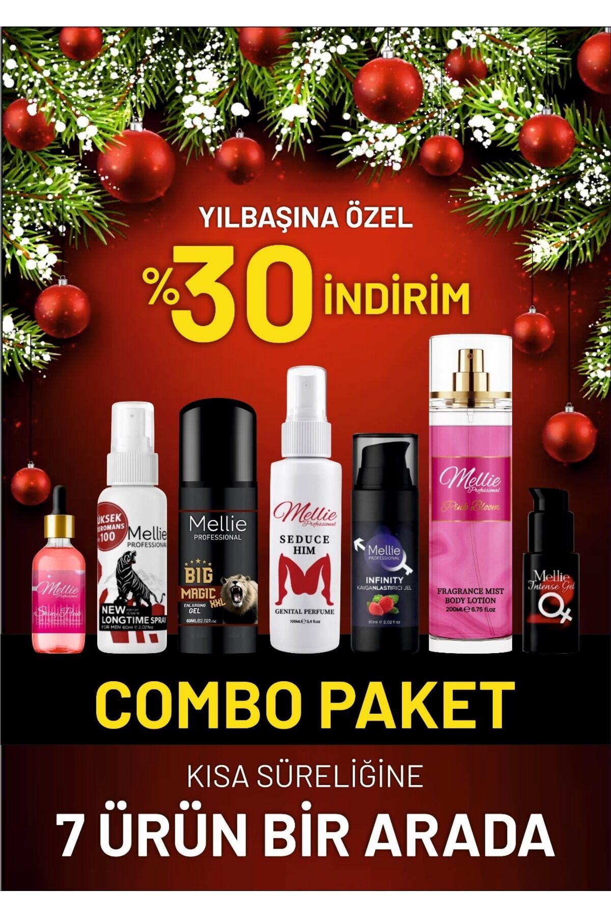 Yılbaşı Özel Combo U’yarıcı B’üyütücü 7’li Set