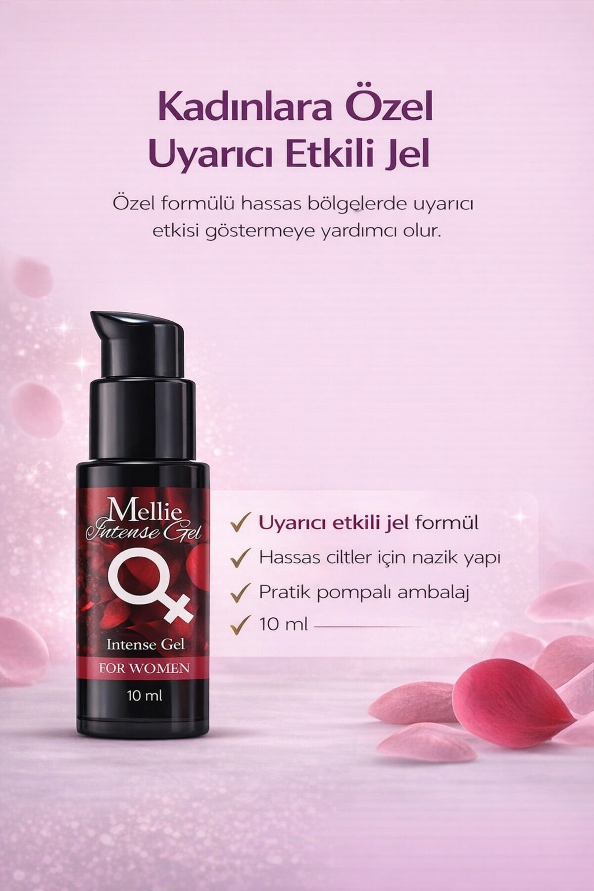 Kadın Uya.rıcı ve Zevk Arttırıcı Premium Kalite Jel 10ml