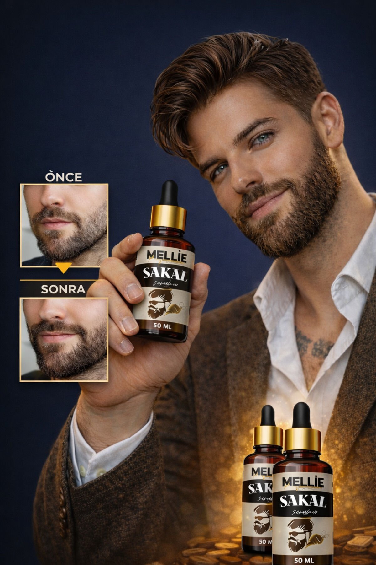 Besleyici ve Onarıcı Sakal Serumu 50 ml