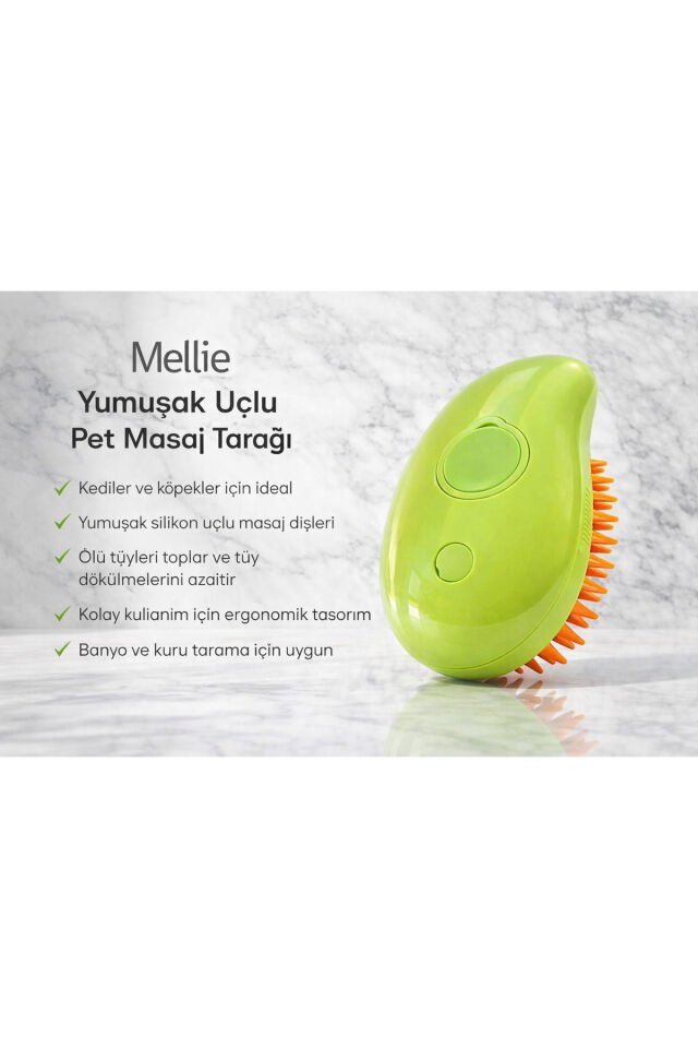 Buharlı Yeni Nesil Kedi ve Köpek Tarağı