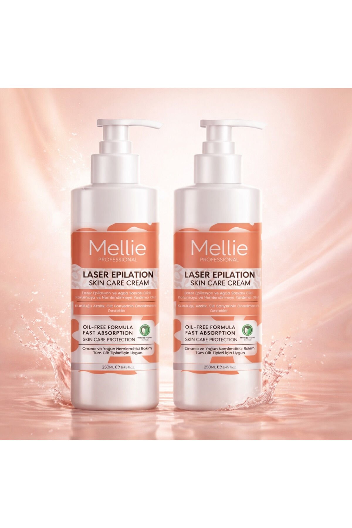 Lazer Epilasyon ve Ağda Sonrası Leke Önleyici, Tahriş Azaltıcı Bakım Kremi 2’li Set 250ml