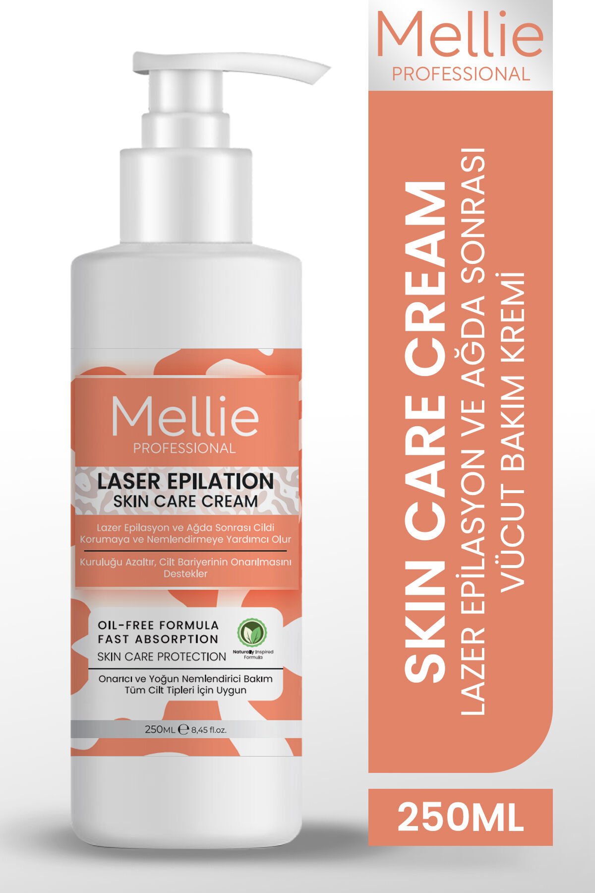 Lazer Epilasyon Ve Ağda Sonrası Leke Önleyici Tahriş Azaltıcı Bakım Kremi 250 ml