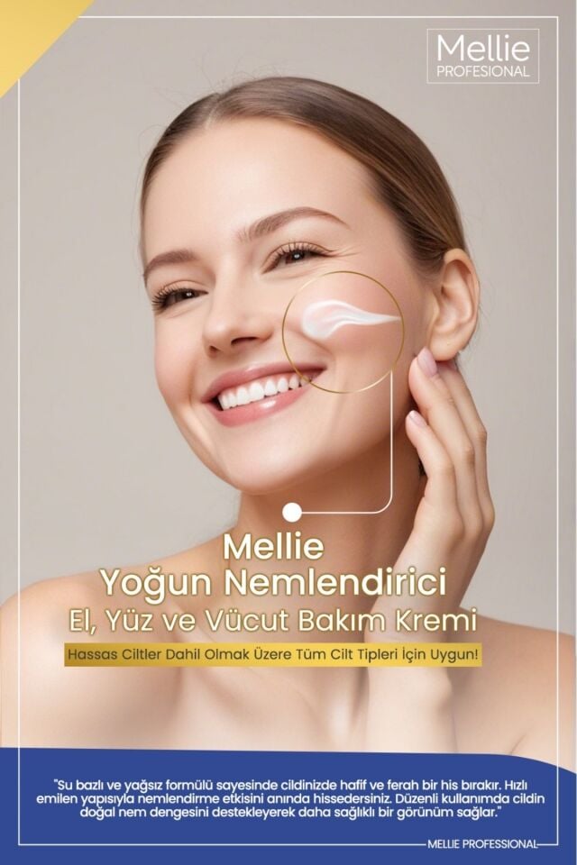 Su Bazlı Yoğun Nemlendirici, Tüm Cilt Tipleri Için, El Yüz Ve Vücut 100ml