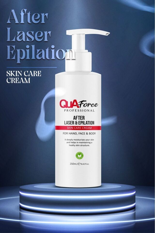 Quaforce Lazer Epilasyon Ve Ağda Sonrası El,yüz,vücut Bakım Kremi 250 ml