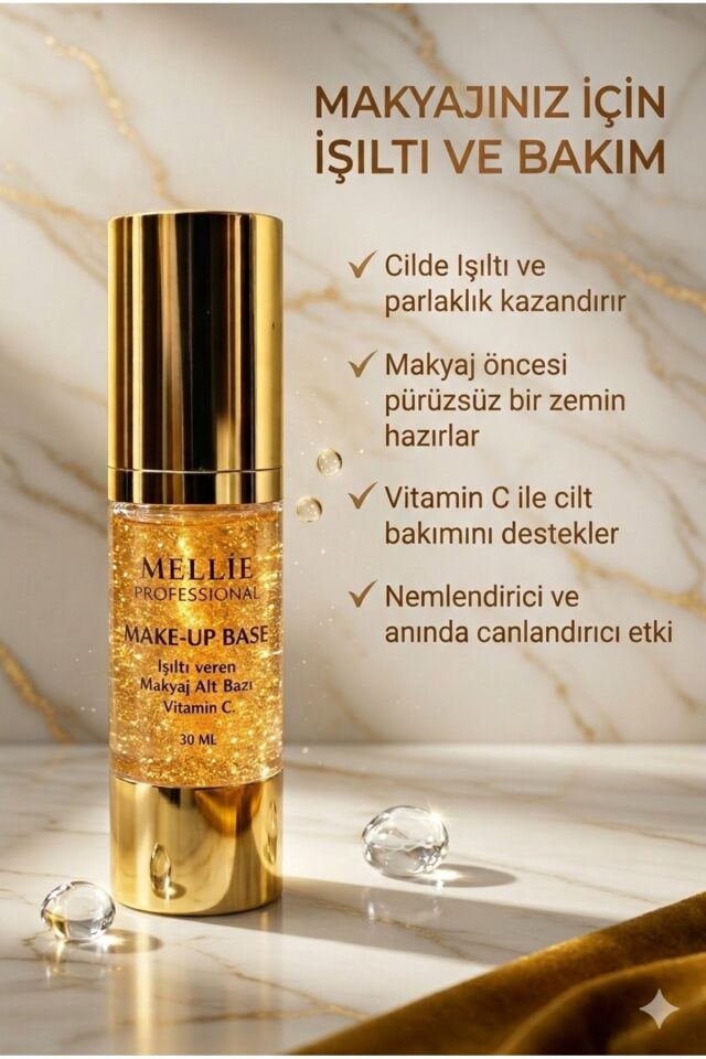 Işıltı Veren Makyaj Altı Bazı Özel Şişe 30 ml