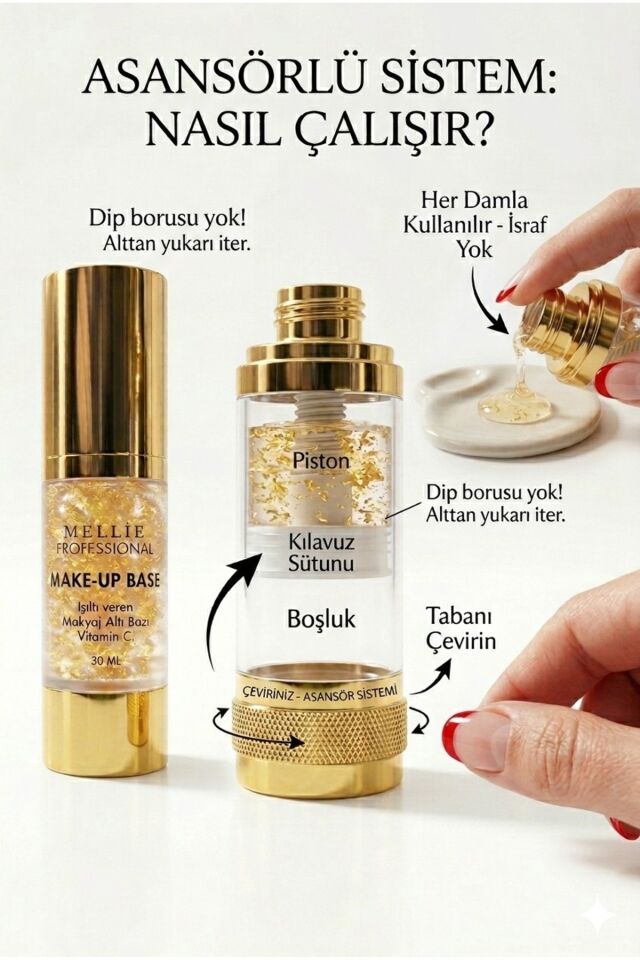 Işıltı Veren Makyaj Altı Bazı Özel Şişe 30 ml